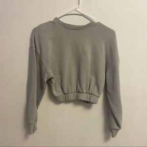 zara jade cropped sweater